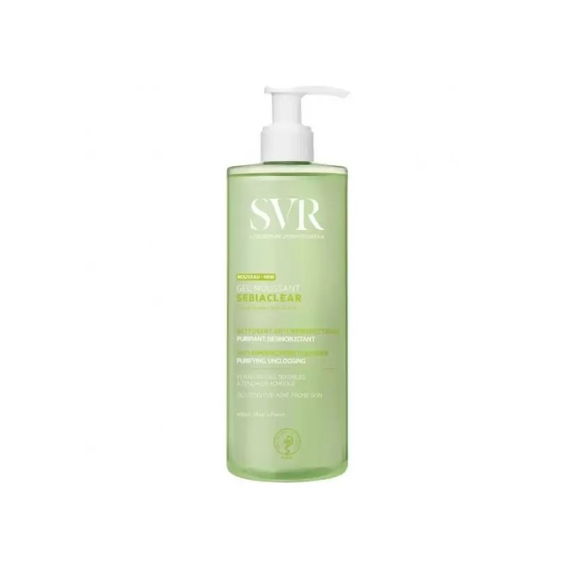 SVR SEBIACLEAR GEL MOUSSANT 400 ML SVR SEBIACLEAR GEL MOUSSANT 400 ML