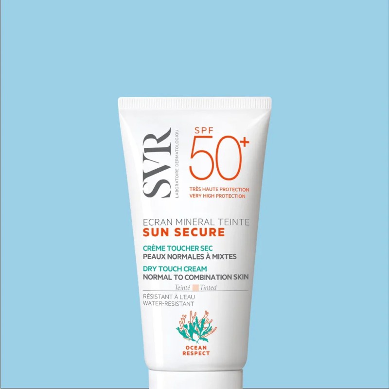 SVR SUN SECURE Ecran Minéral Teinté Peaux normales à mixtes SVR SUN SECURE Ecran Minéral Teinté Peaux normales à mixtes